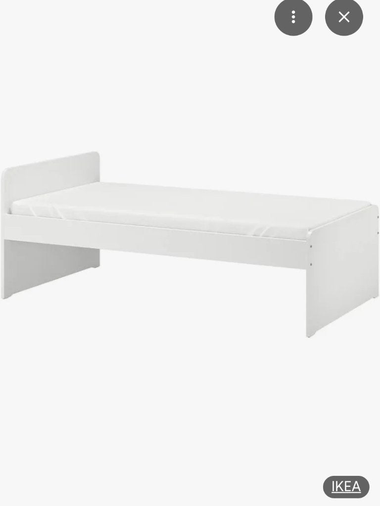 Bed Slakt Ikea, Ophalen, 85 tot 100 cm, Gebruikt, Lattenbodem