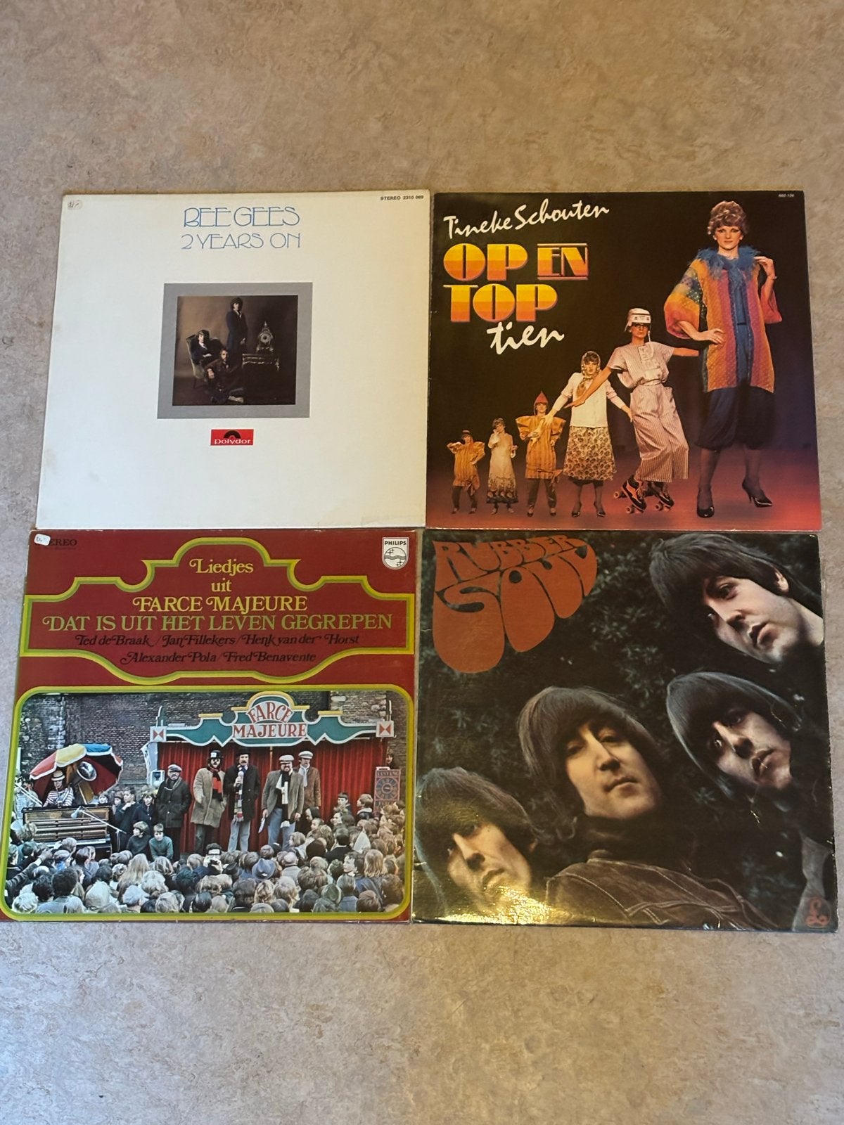 Diverse collectie van 34 LP's, Cd's en Dvd's, Vinyl | Pop, Ophalen, Gebruikt, 12 inch