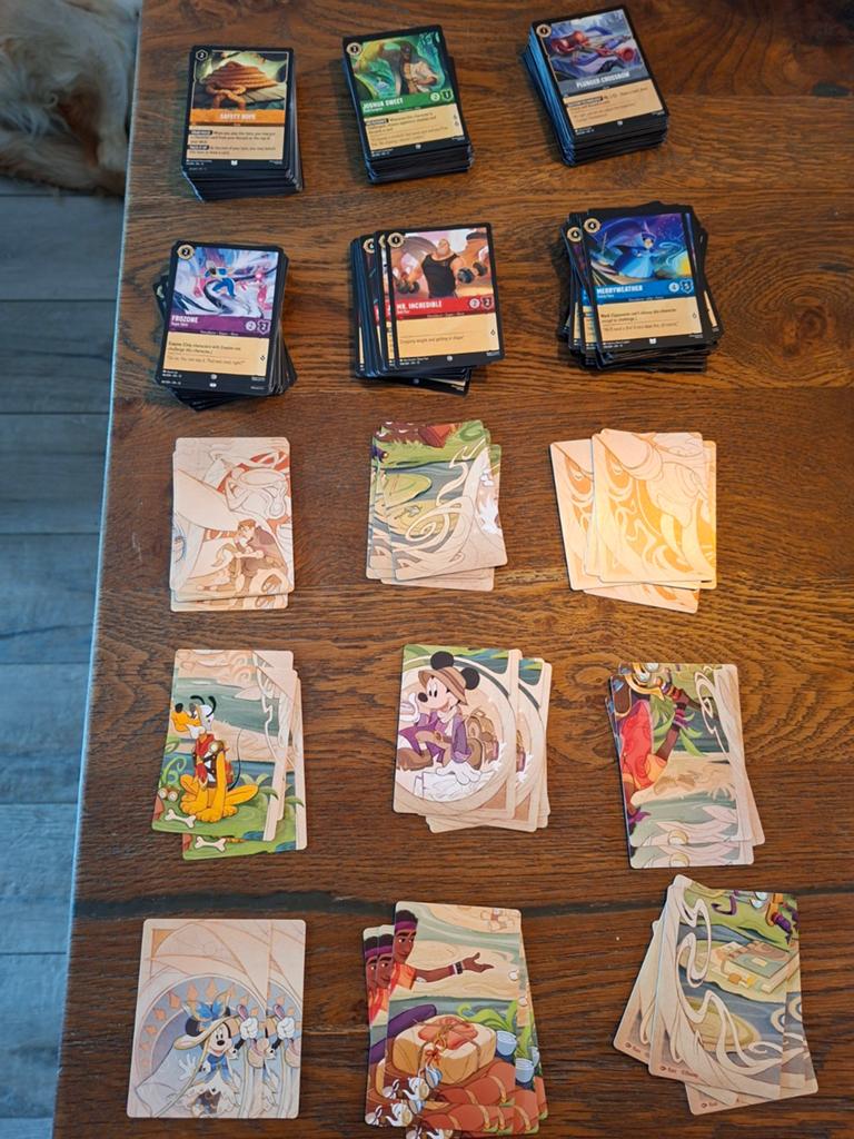 Lorcana wild unknown bulk (mag los per nummer), Ophalen of Verzenden, Zo goed als nieuw, Meerdere kaarten