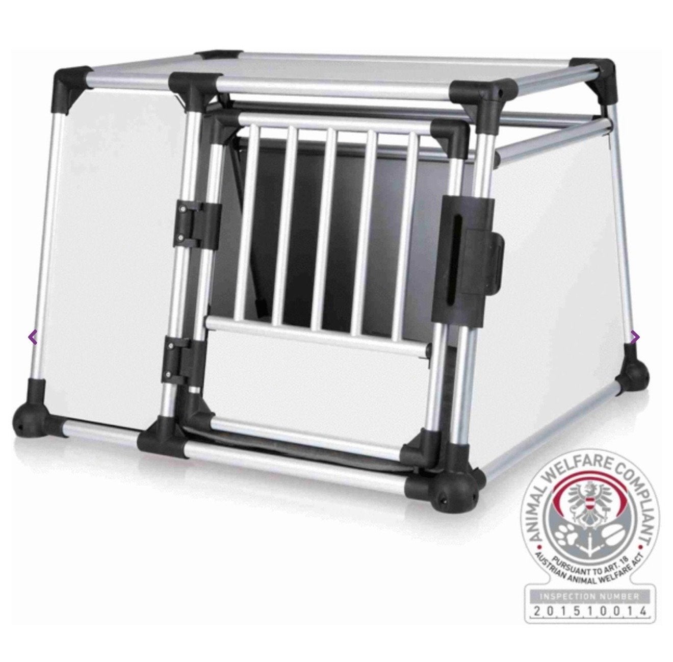 Gebruikte Trixie hondenbench L (93x64x81cm) in prima staat!, Dieren en Toebehoren, Hondenbenches, Ophalen