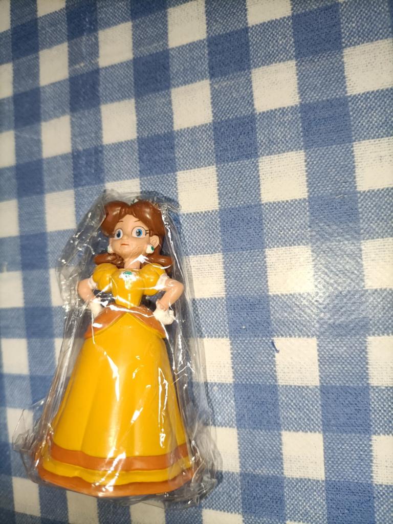 Prinses Daisy poppetje Mario Nintendo 2007, Ophalen of Verzenden, Zo goed als nieuw