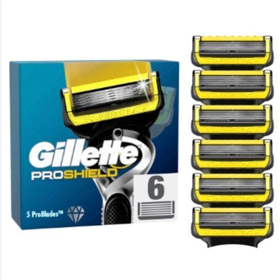 Gillette Fusion5 ProShield Base Scheermesjes - 6 stuks, Ophalen, Nieuw, Gehele gezicht