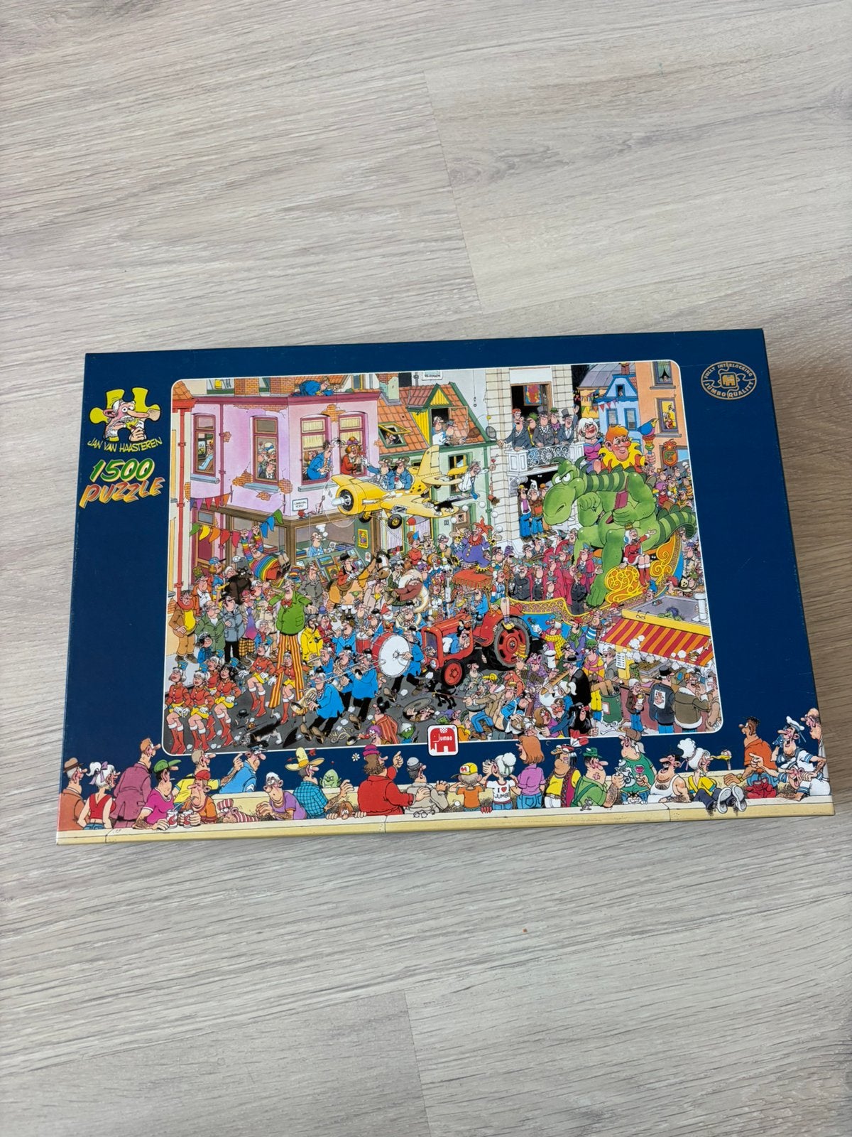 Jan van Haasteren puzzel 1500 Carnaval, Ophalen, 500 t/m 1500 stukjes, Zo goed als nieuw