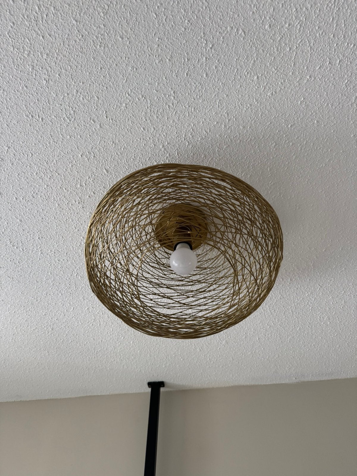 Plafonlamp gold, Huis en Inrichting, Ophalen, Zo goed als nieuw