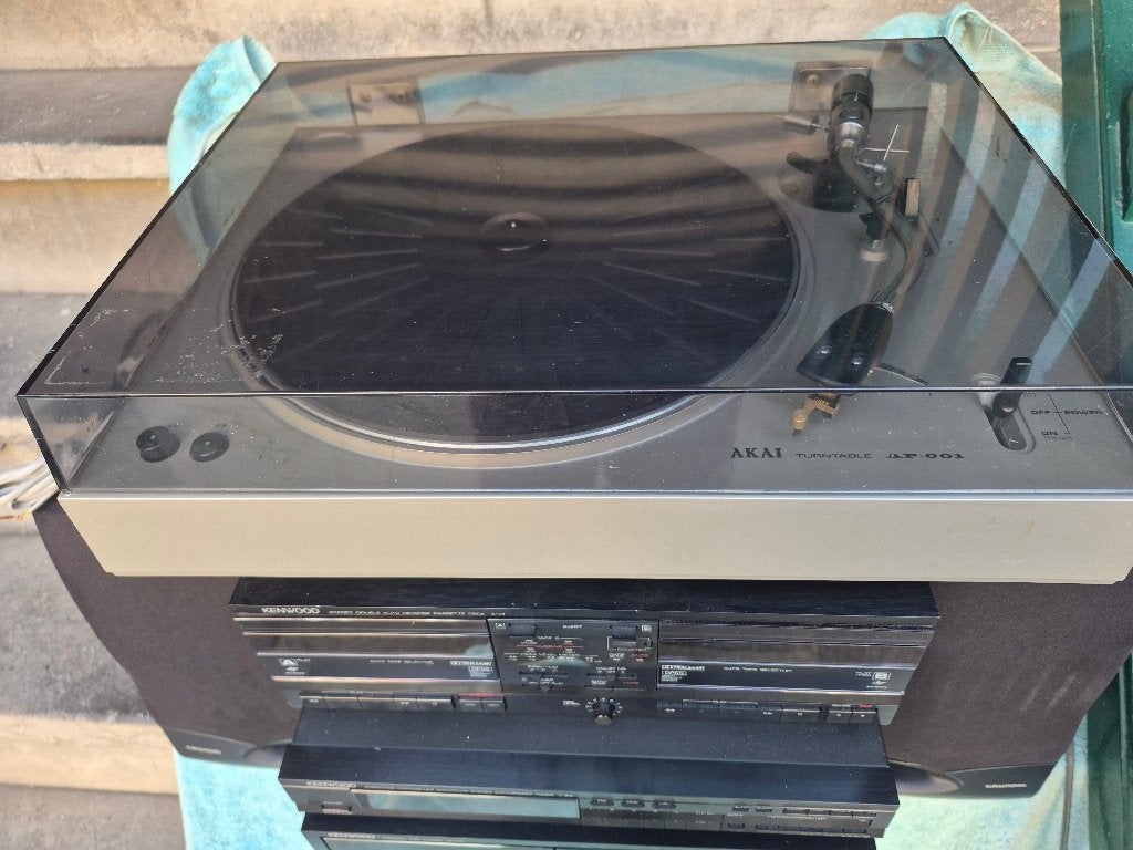 Klassieke Akai AP-001 snaar aangedreven platenspeler, Ophalen, Platenspeler, Akai, Gebruikt
