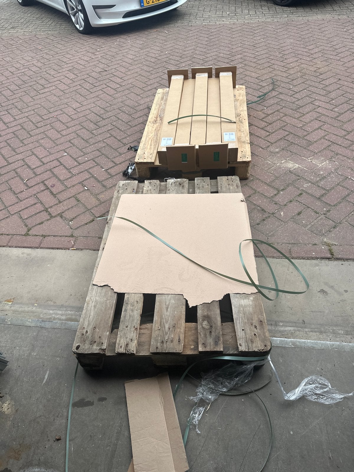 Houten Pallets en Platen - Diverse Maten, Ophalen, 25 tot 50 mm, Zo goed als nieuw, 200 tot 250 cm