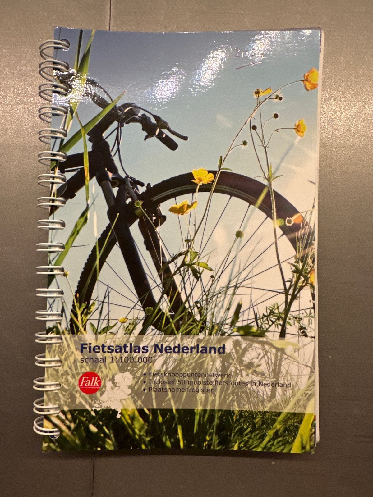 Falk Fietsatlas Nederland 1:100.000 - Fietsknooppunten, Boeken, Atlassen en Landkaarten, Overige atlassen, 2000 tot heden, Ophalen of Verzenden