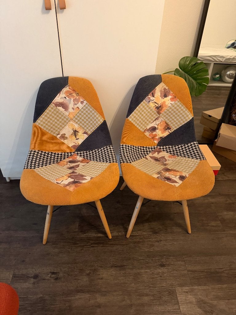 Eetkamerstoelen 2 stuks, Ophalen, Gebruikt, Twee, Overige kleuren