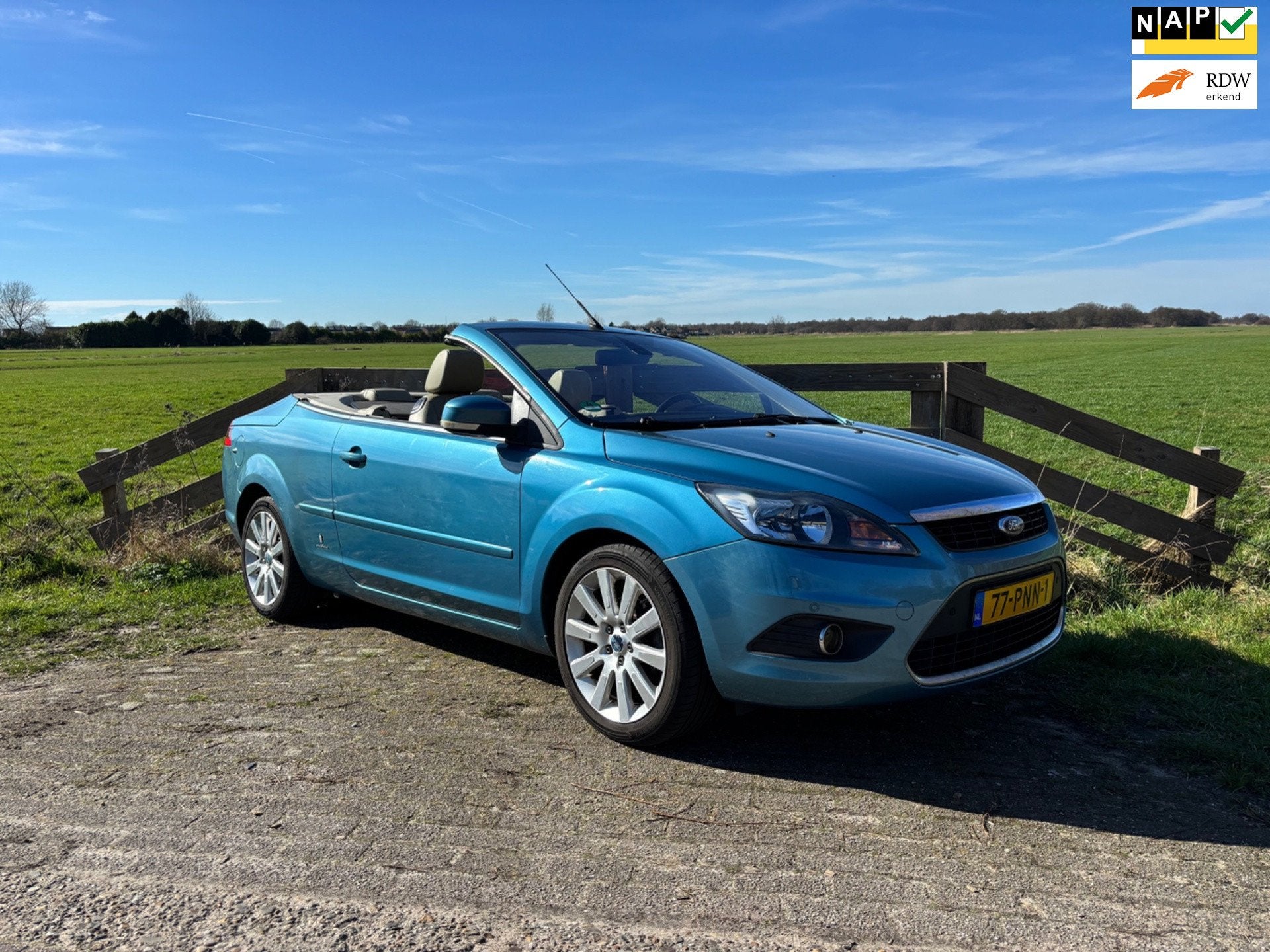 Ford Focus Coupé-Cabriolet 1.6 Titanium Cabriolet, Gebruikt, 4 cilinders, Cabriolet, Handgeschakeld