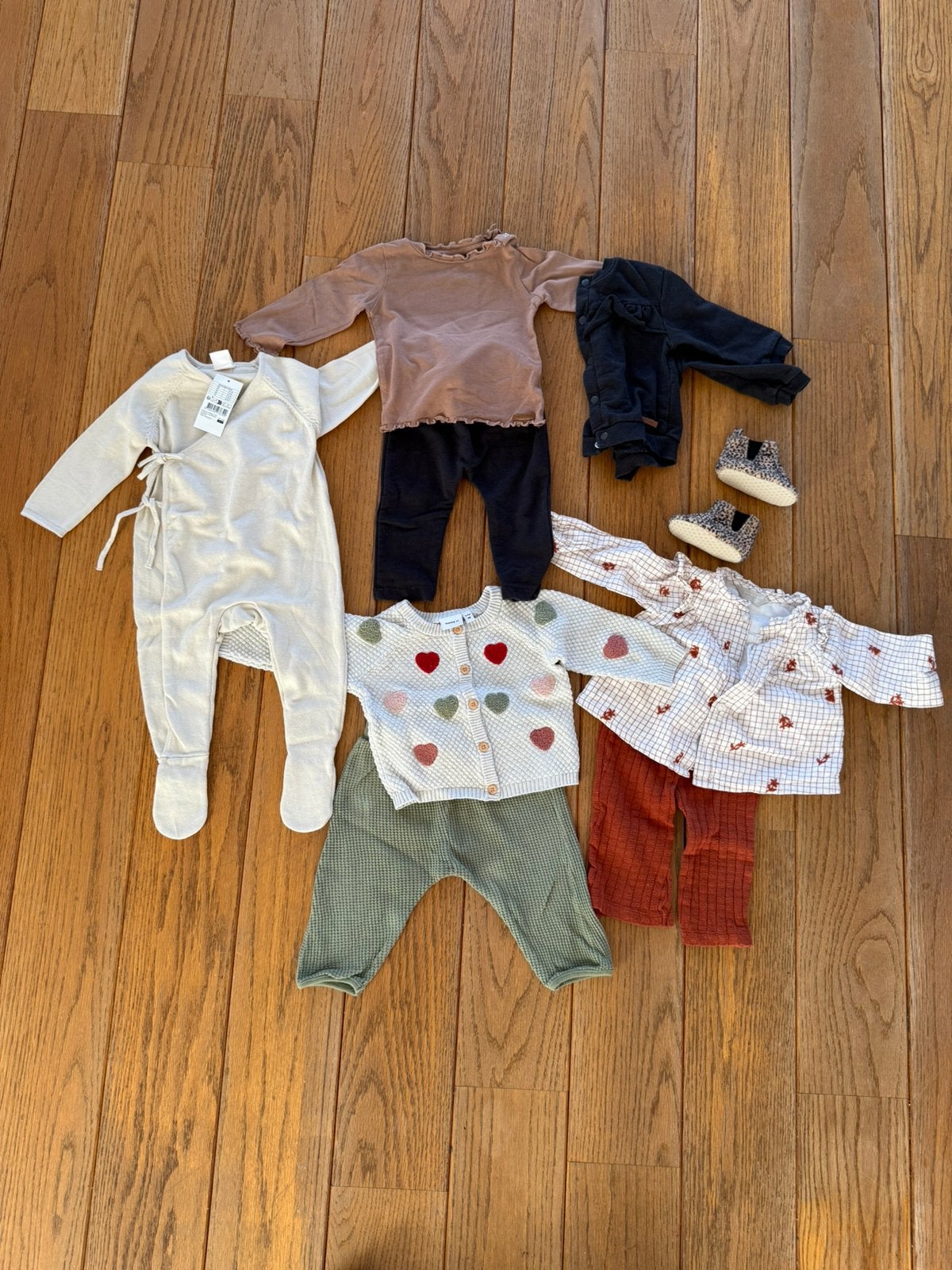 Kleding sets mt 62, Kinderen en Baby's, Babykleding | Maat 62, Ophalen of Verzenden, Zo goed als nieuw, Meisje