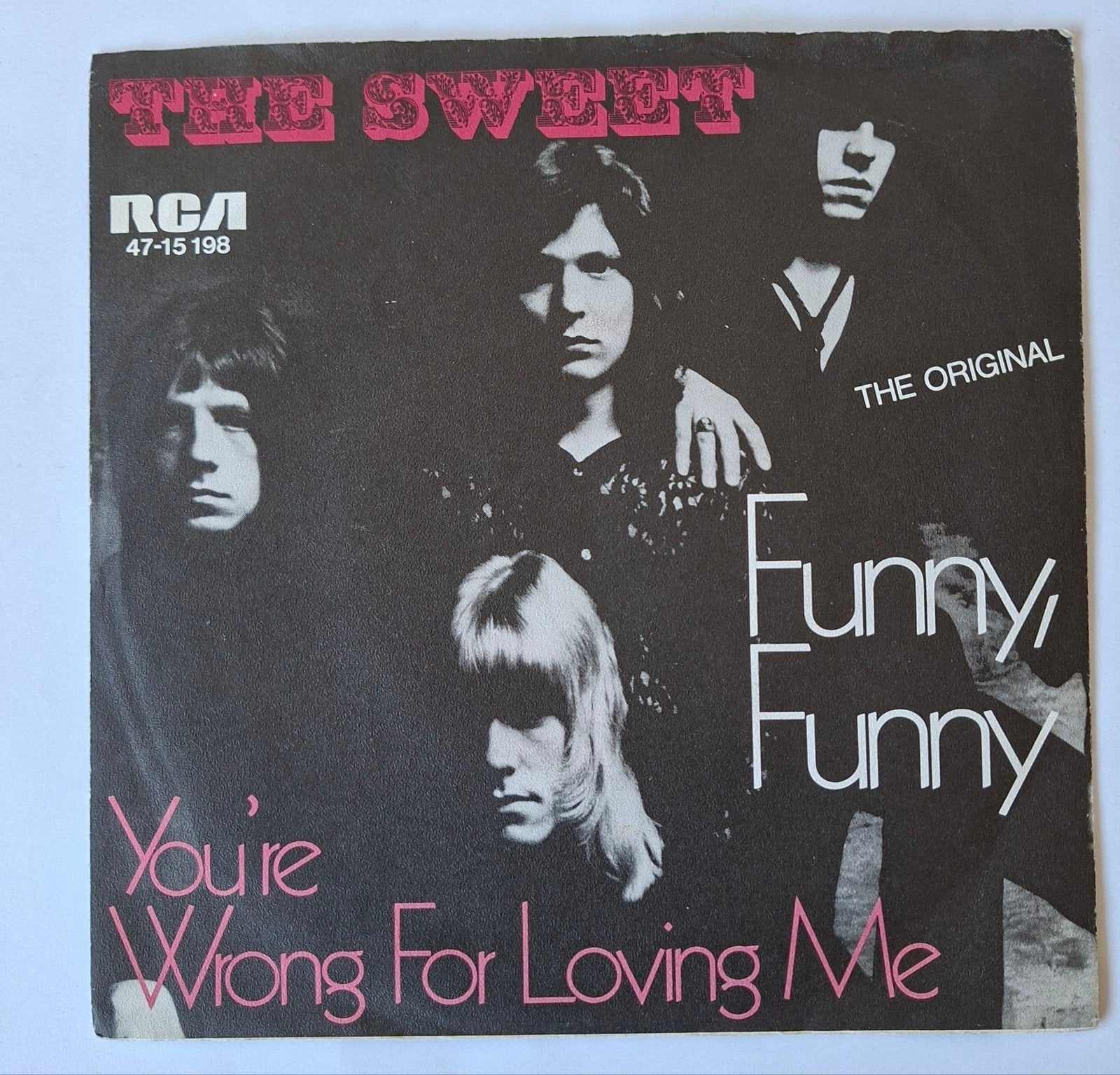 The Sweet        Funny Funny, Gebruikt, 7 inch, Single, Ophalen of Verzenden