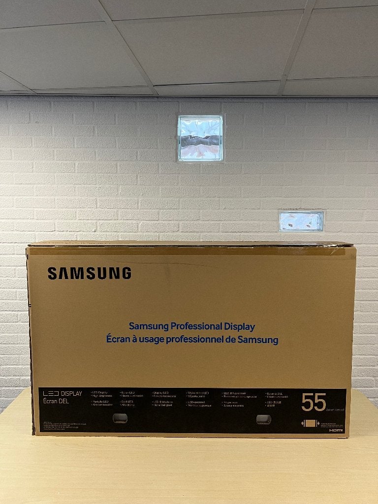 Samsung OM55D-W 55 inch Full HD Professional Display – Nieuw, 55 inch, Nieuw, Full HD, Ophalen of Verzenden