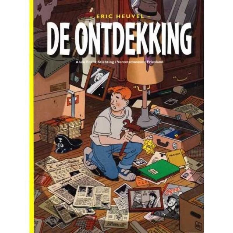 stripboek De Ontdekking  Anne Frank Stichting WO2, Boeken, Stripboeken, Eén stripboek, Verzenden, Zo goed als nieuw