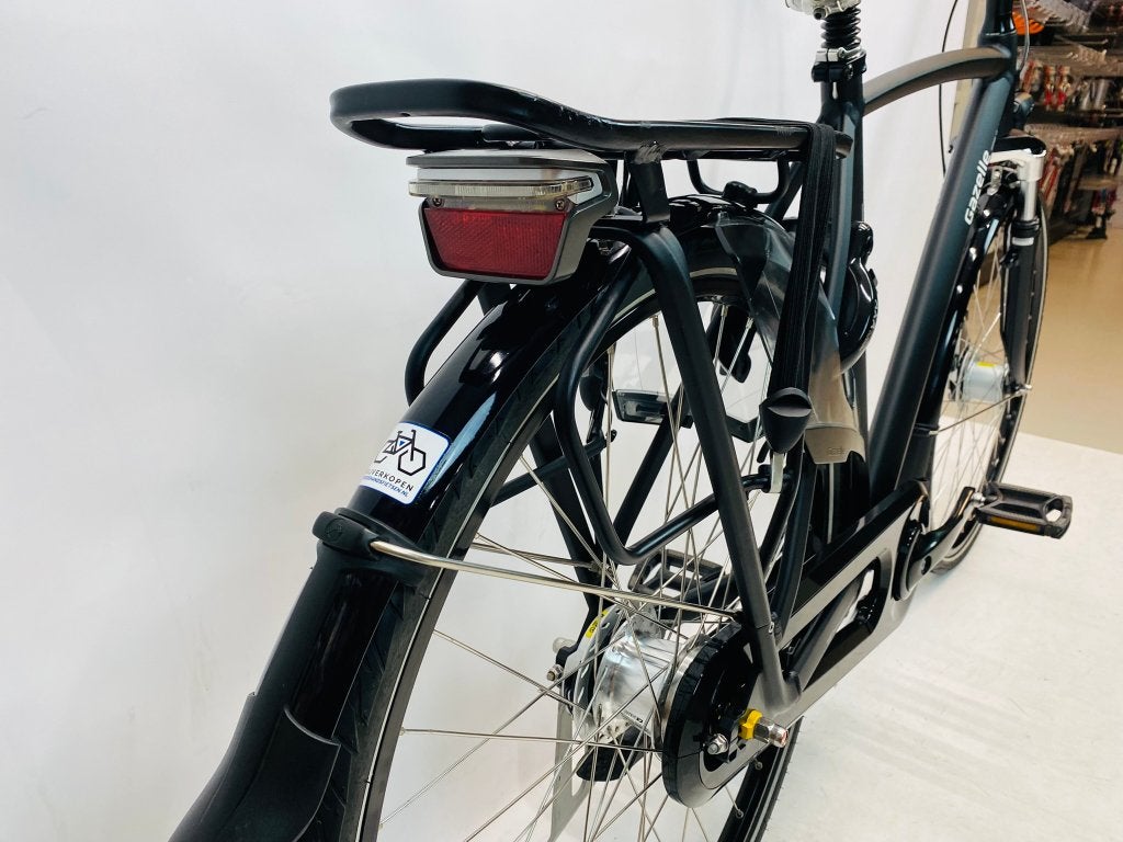 GAZELLE OrangeC7+ matzwart herenfiets L-57cm, Overige merken, Versnellingen, Ophalen of Verzenden, Zo goed als nieuw