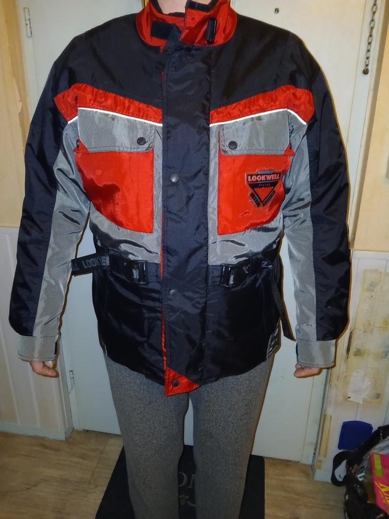 Motorjas LOOKWELL, Ophalen of Verzenden, Tweedehands, Jas | textiel