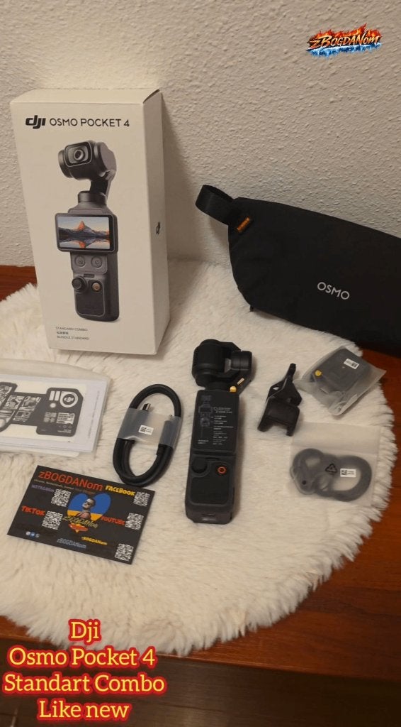 Dji Osmo Pocket 4 Best Camera For Vlog, Overige merken, Overige soorten, Zo goed als nieuw, Camera