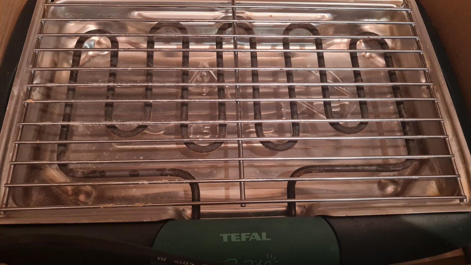 Tefal Pepito elektrische barbecue 2000W, Ophalen of Verzenden, Gebruikt, Tefal