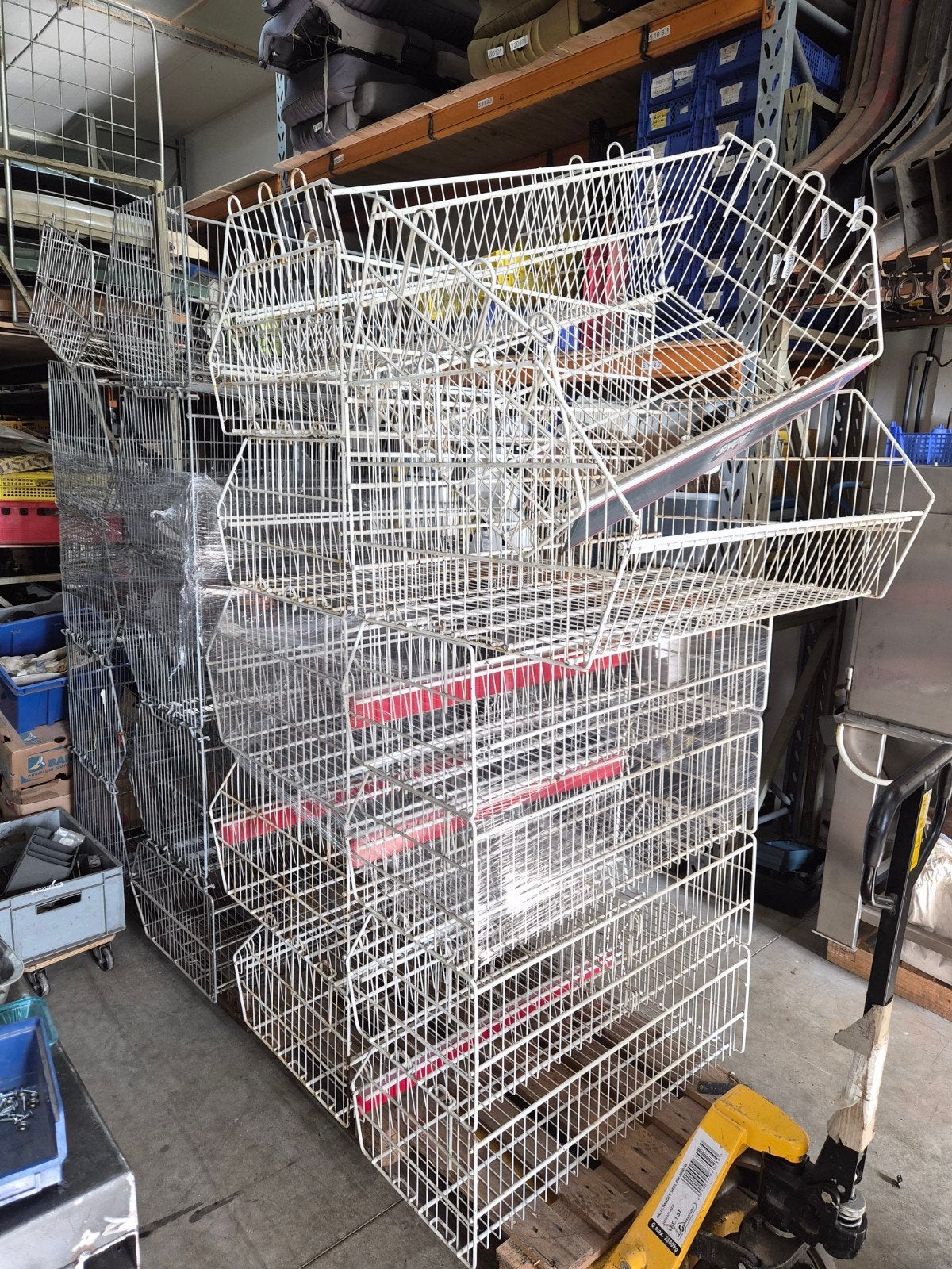 25 Stapelbare draadmanden in diverse afmetingen - 1 koop, Ophalen of Verzenden