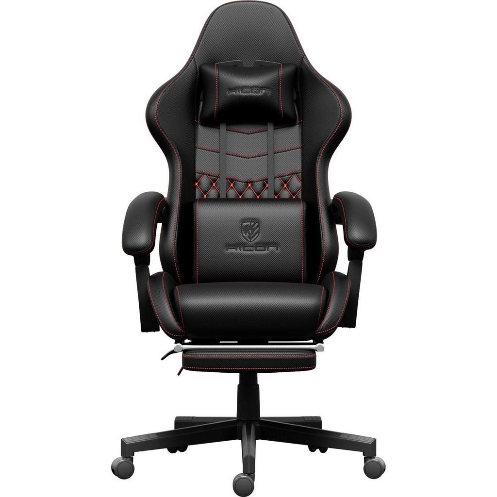 Gamestoel-Bureaustoel-Zwart, Ophalen, Gaming bureaustoel, Zwart, Nieuw