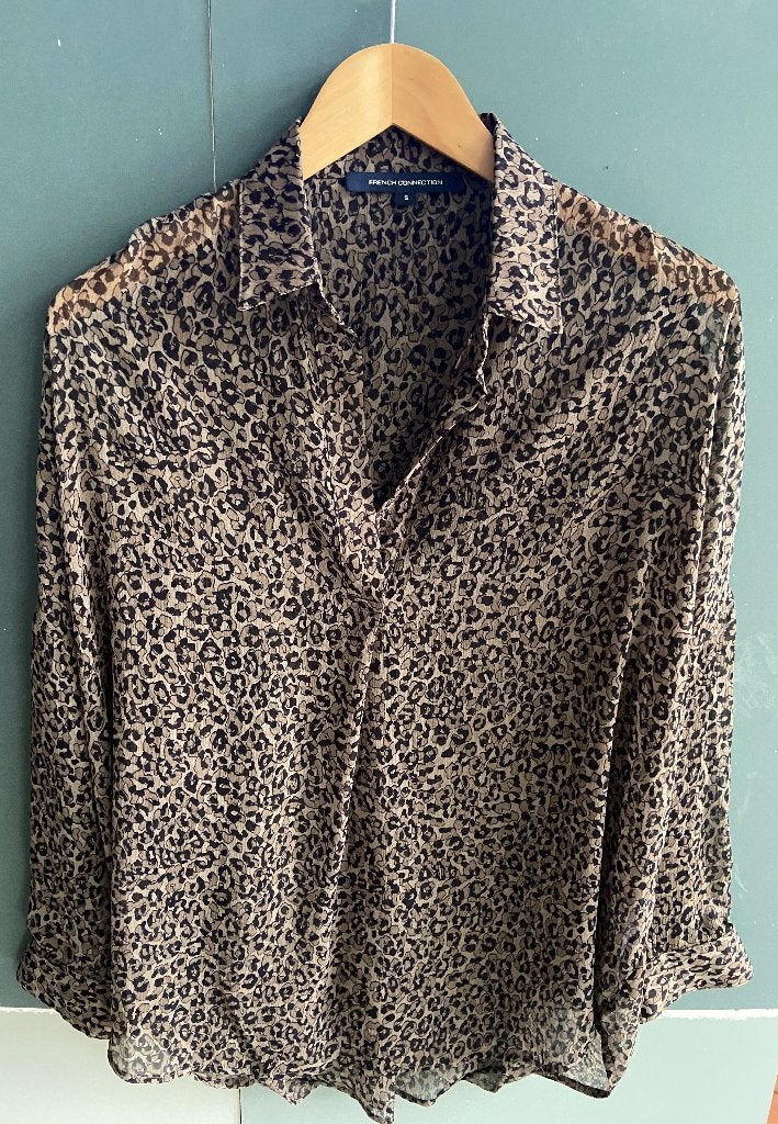 French Connection blouse, maat S, French Connection, Ophalen of Verzenden, Zo goed als nieuw, Maat 38/40 (M)