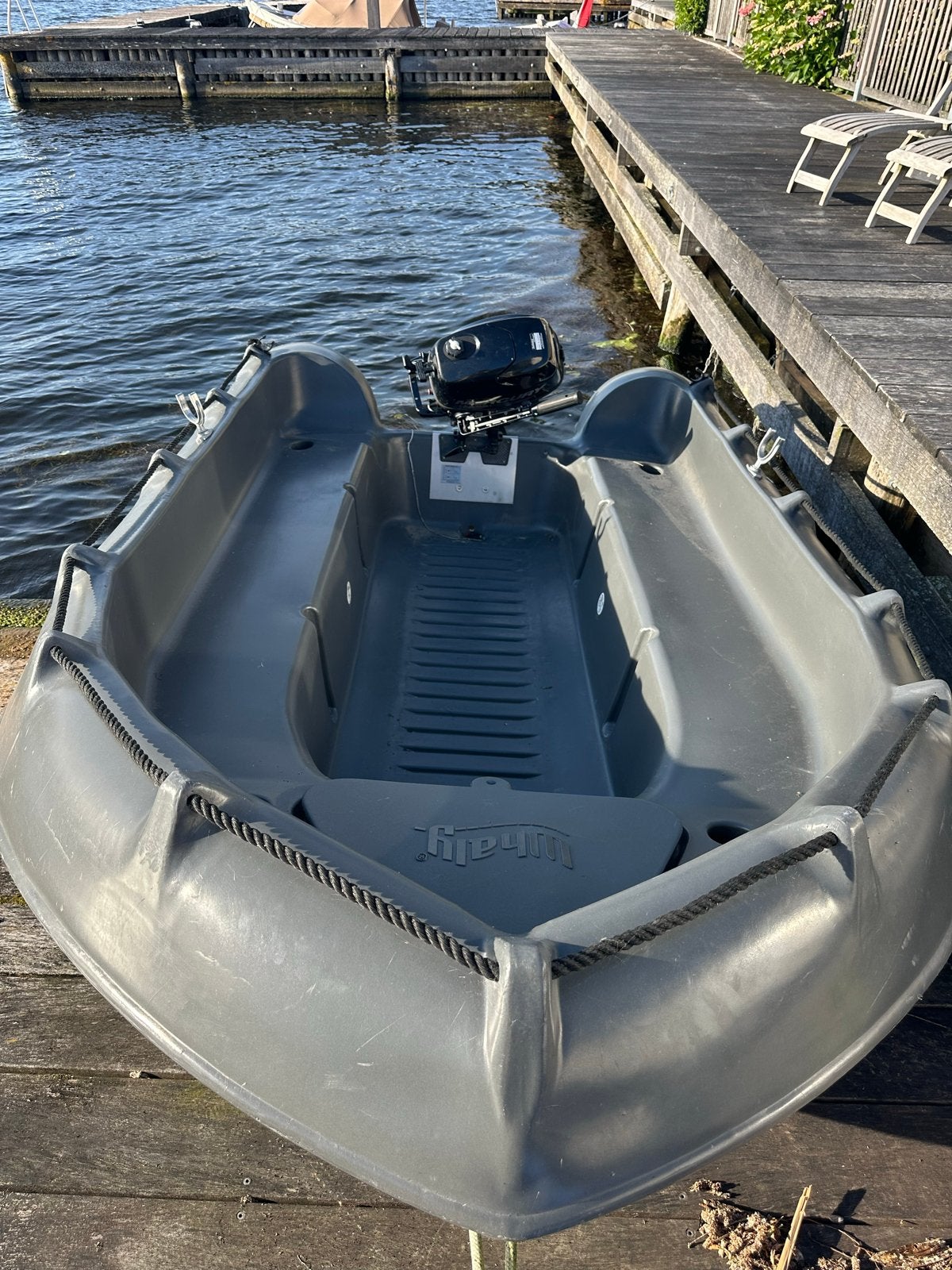 Whaly 310 met Mercury 4pk buitenboordmotor, Overige merken, Gebruikt, Afdekzeil, Buitenboordmotor