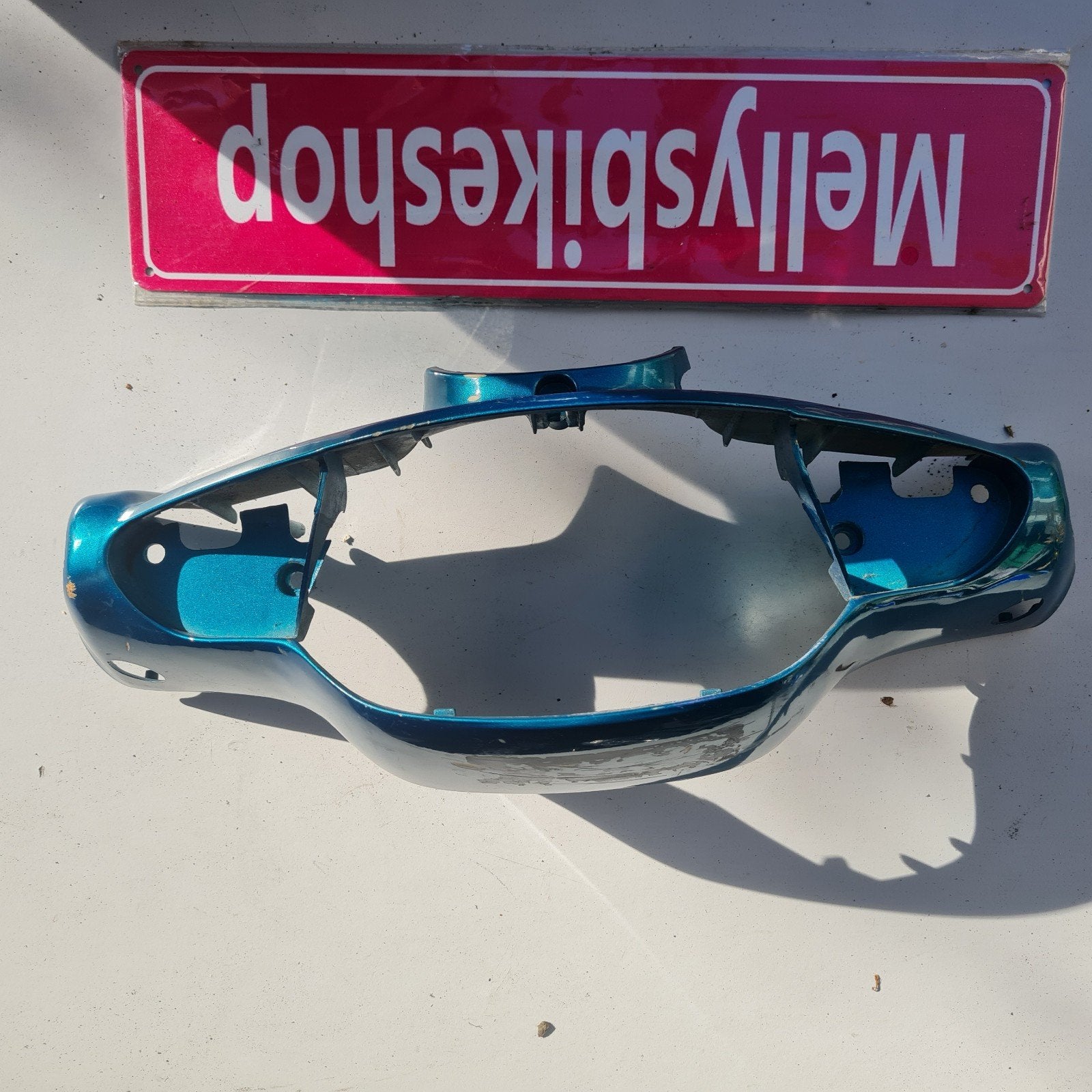 Kymco dj50 stuurkap buiten kap groen blauw, Ophalen of Verzenden, Kymco, Info@kymco.nl, Italie