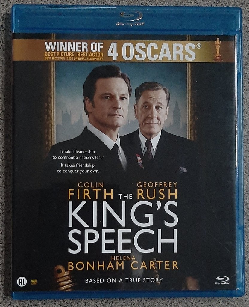 Blu-ray The King's Speech, Ophalen of Verzenden, Zo goed als nieuw, Drama
