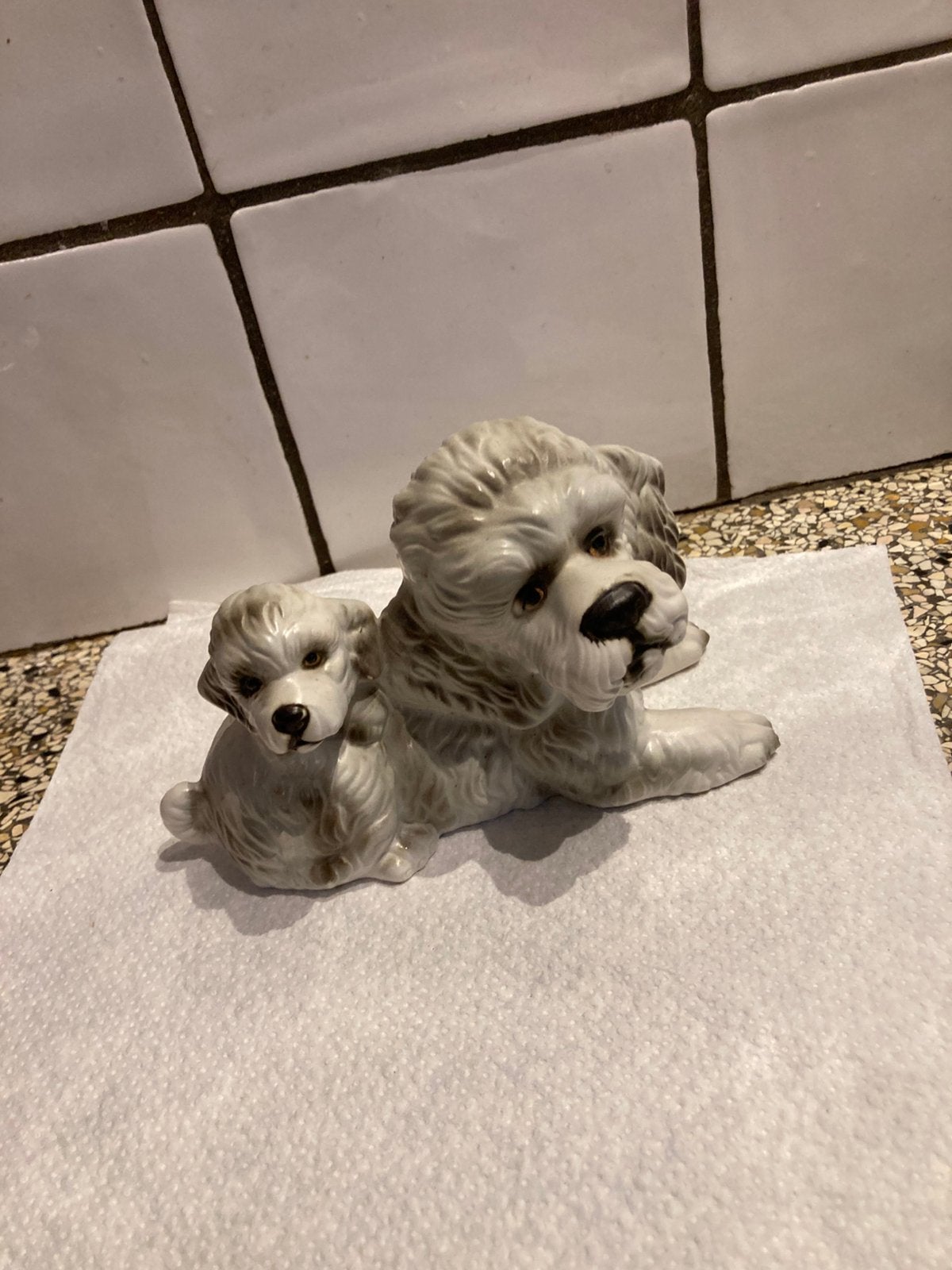 Beeld honden, Ophalen of Verzenden, Zo goed als nieuw, Dier