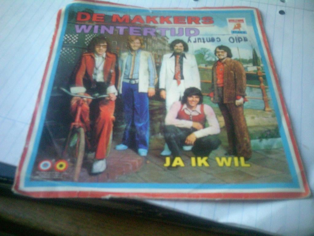 DE MAKKERS WINTERTIJD - JA IK WIL, Cd's en Dvd's, Ophalen of Verzenden, Zo goed als nieuw, Overige formaten, Levenslied of Smartlap