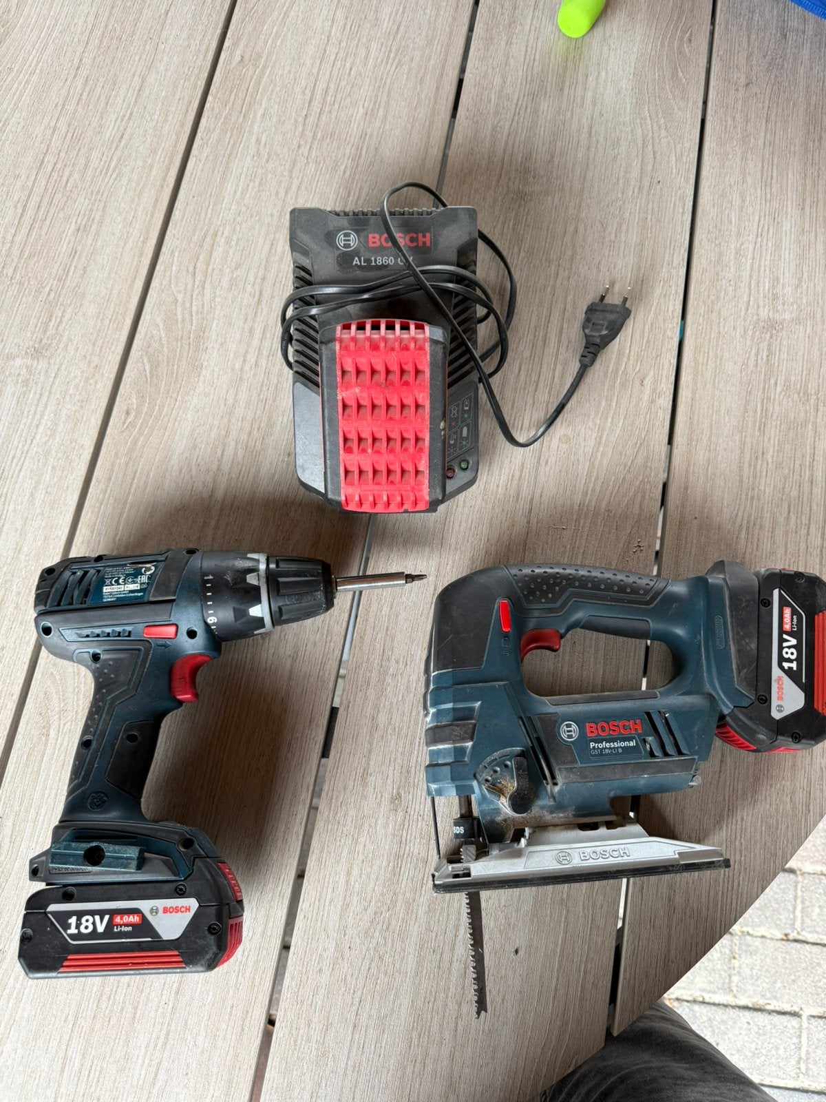 Nette bosch professioneel set, Doe-het-zelf en Verbouw, Gereedschap | Boormachines, Zo goed als nieuw, Boormachine, Ophalen