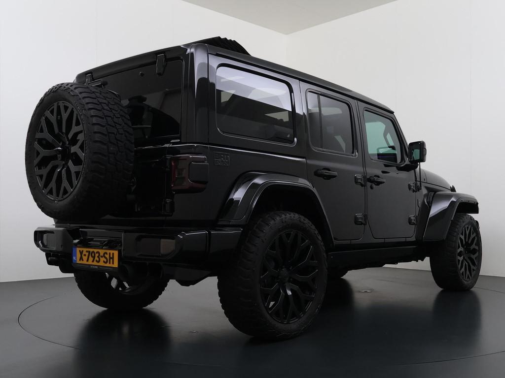 Jeep Wrangler Unlimited 4xe 380 Rubicon BRUTE Elektrische si, Auto's, Jeep, Automaat, Stof, 4 cilinders, Cabriolet