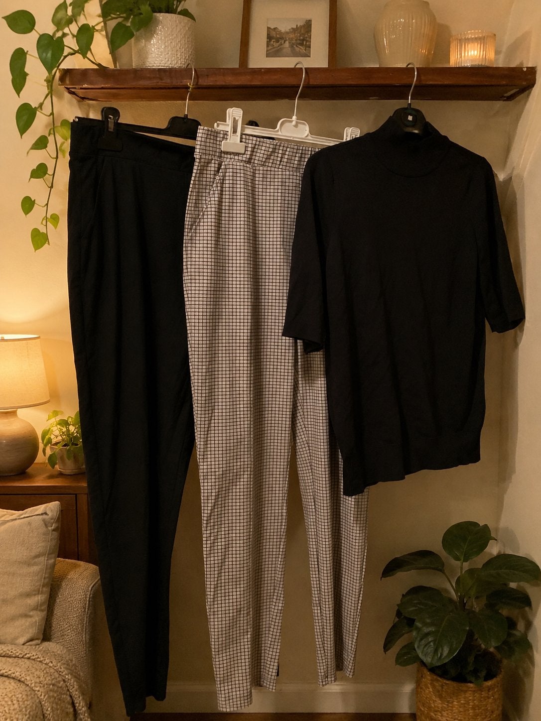 Set van Studio Anneloes Geruite Broek - Blauw L, Ophalen of Verzenden, Zo goed als nieuw, Blauw, Lang