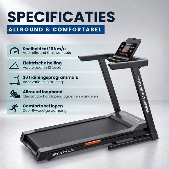 Loopband Focus Fitness Jet 5 iPlus