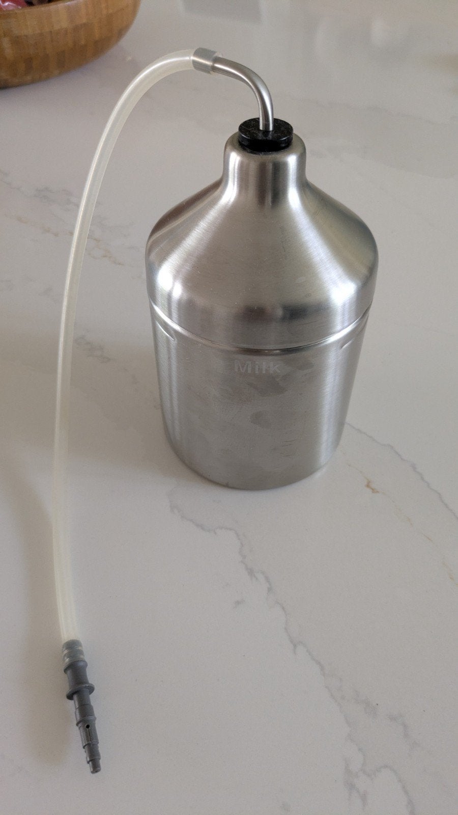 Melkkannetje Krups, Witgoed en Apparatuur, Melkopschuimers, Ophalen of Verzenden, Zo goed als nieuw