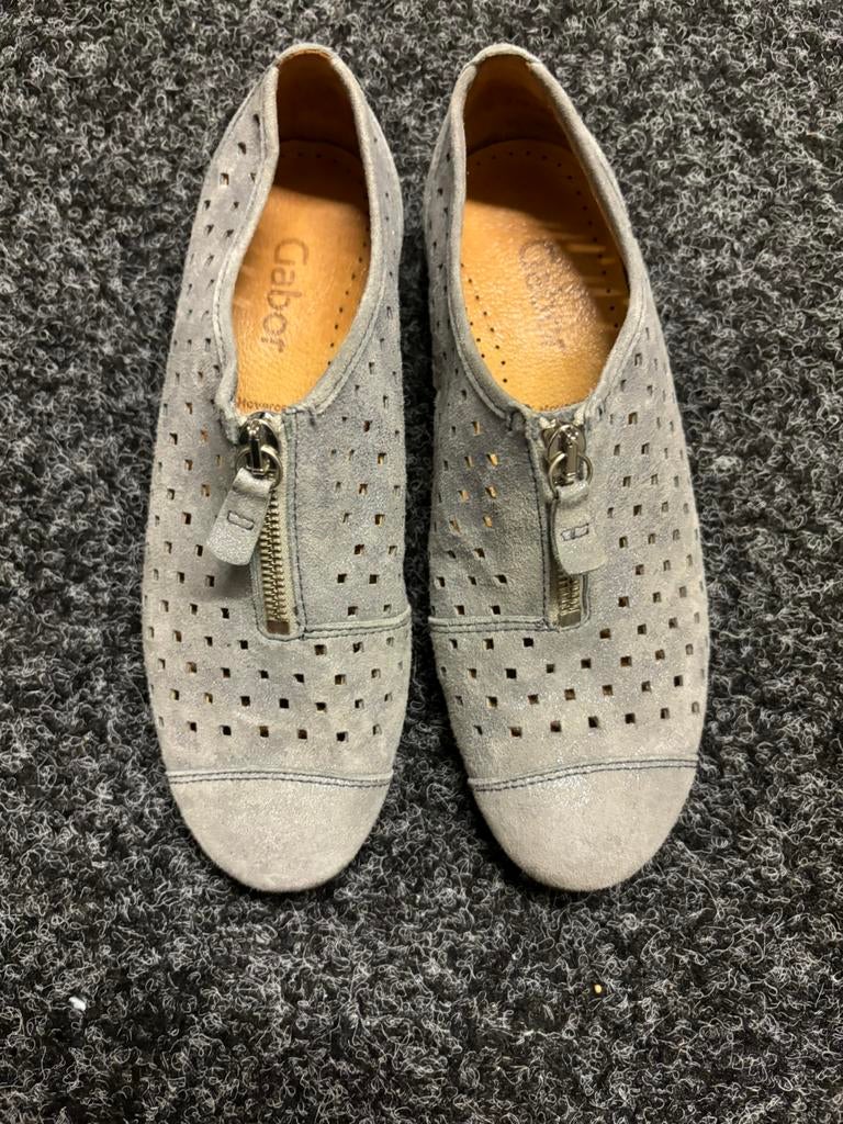 Nieuw blauw leer sneakers Gabor maat 36 3, Ophalen of Verzenden, Nieuw, Sneakers of Gympen