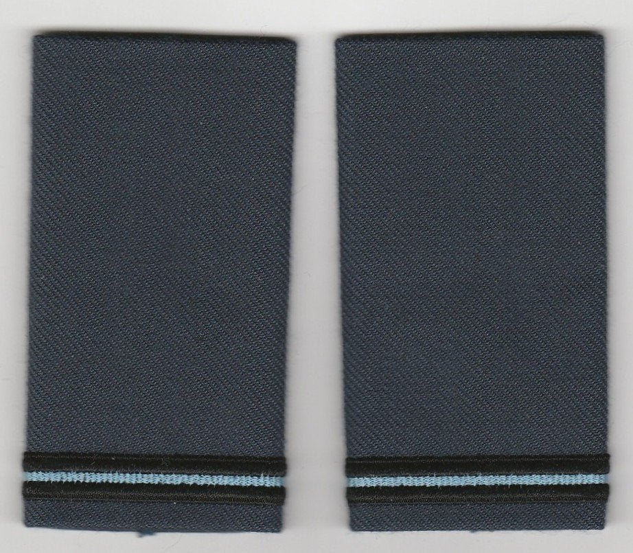 Set rang Adjudant/Vaandrig KLu, Kon Luchtmacht (grijsblauw), Verzenden, Luchtmacht, Nederland, Embleem of Badge