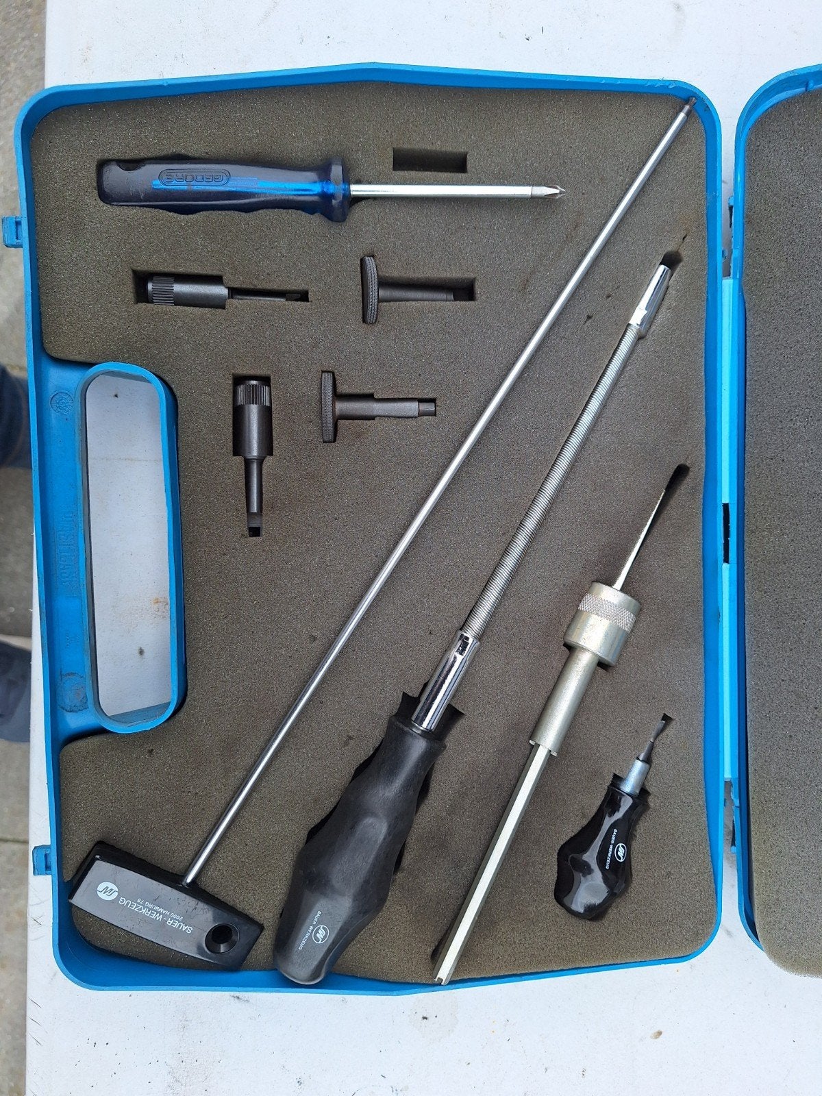 Sauer-Werkzeug 2000 Hamburg T6 Gereedschapsset, Ophalen of Verzenden, Gebruikt, Gereedschapsset, Overige merken
