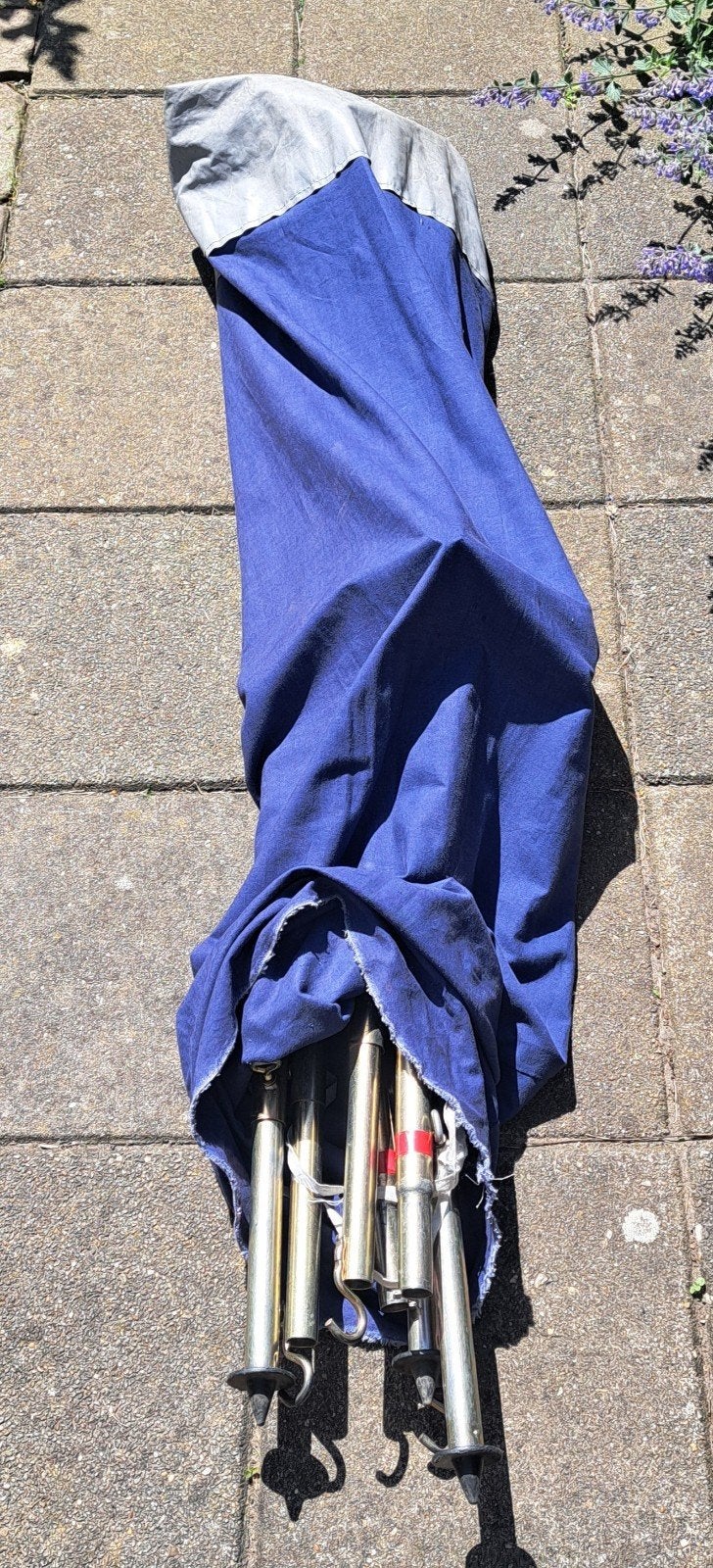 Stalen frame voor voortent met een petluifel  omloopmaat 10, Ophalen, Gebruikt