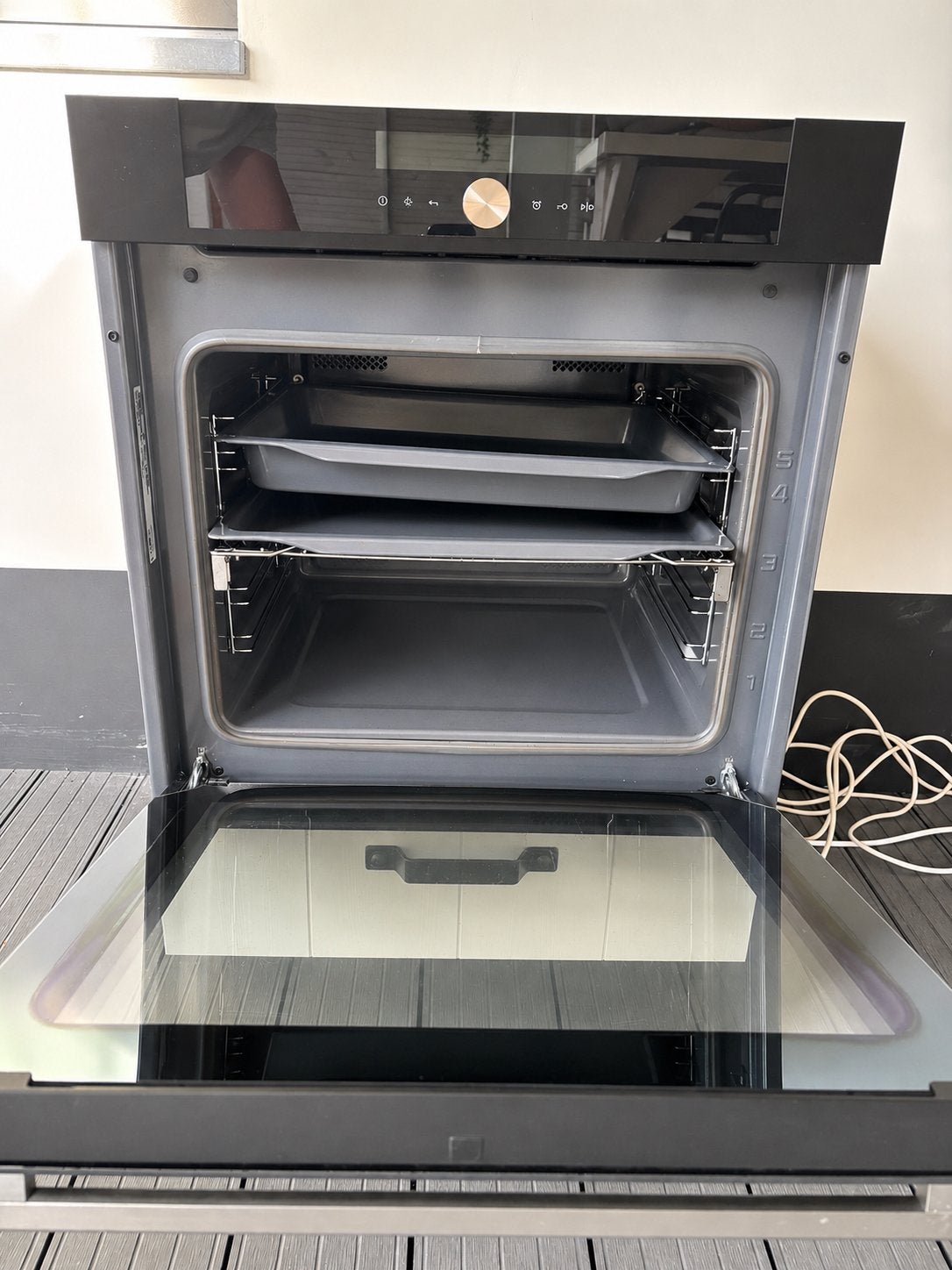 Pelgrim Inbouw Heteluchtoven - Zo goed als nieuw, Witgoed en Apparatuur, Ovens, Ophalen, Hete lucht, Pelgrim, Inbouw