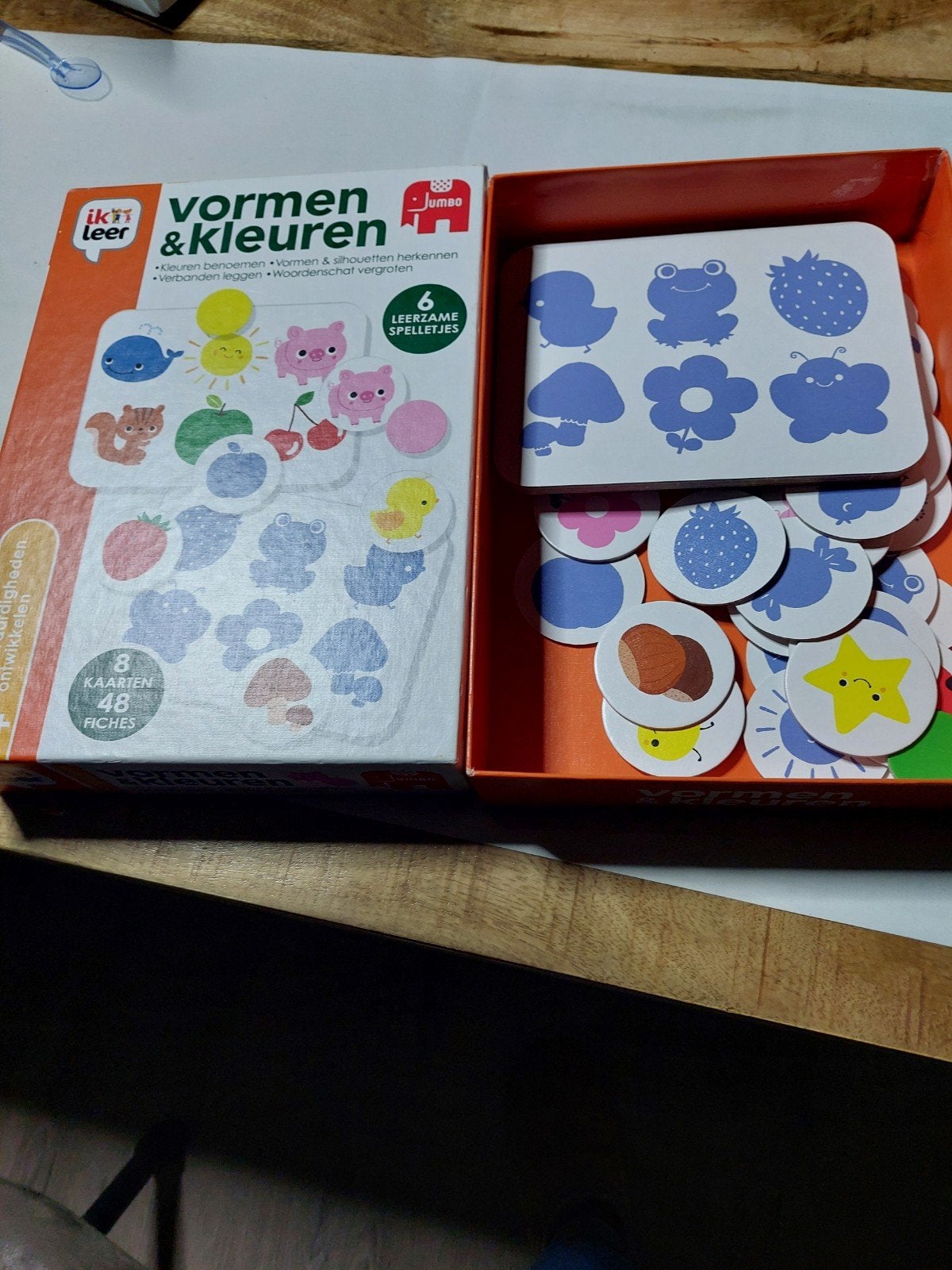 Jumbo Ik leer vormen & kleuren - Educatief spel 2+, Ophalen of Verzenden