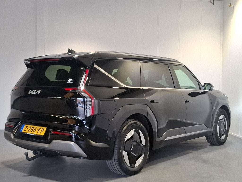 Kia EV9 Launch Edition 99.8 kWh | Navigatie/Android/Apple Ca, Auto's, Kia, Automaat, Zwart, 124 €/maand, 7 stoelen