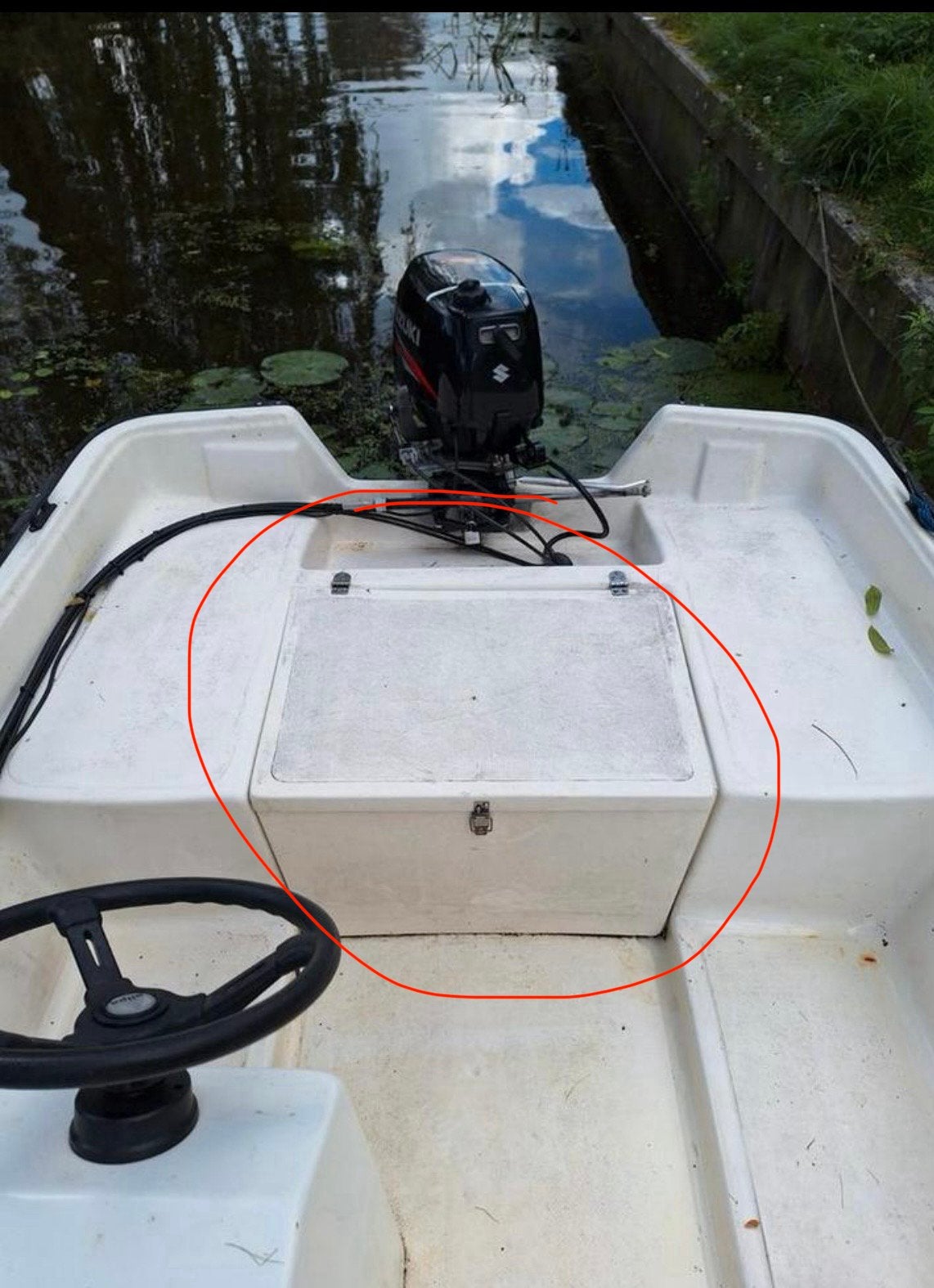 GEZOCHT luik klep Riga 430, Ophalen, Zo goed als nieuw, Zeilboot of Motorboot