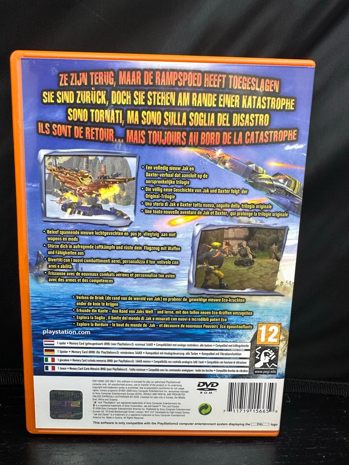Jak and Daxter: The Lost Frontier PS2 - Zo goed als nieuw, Avontuur en Actie, Z, Verzenden, G