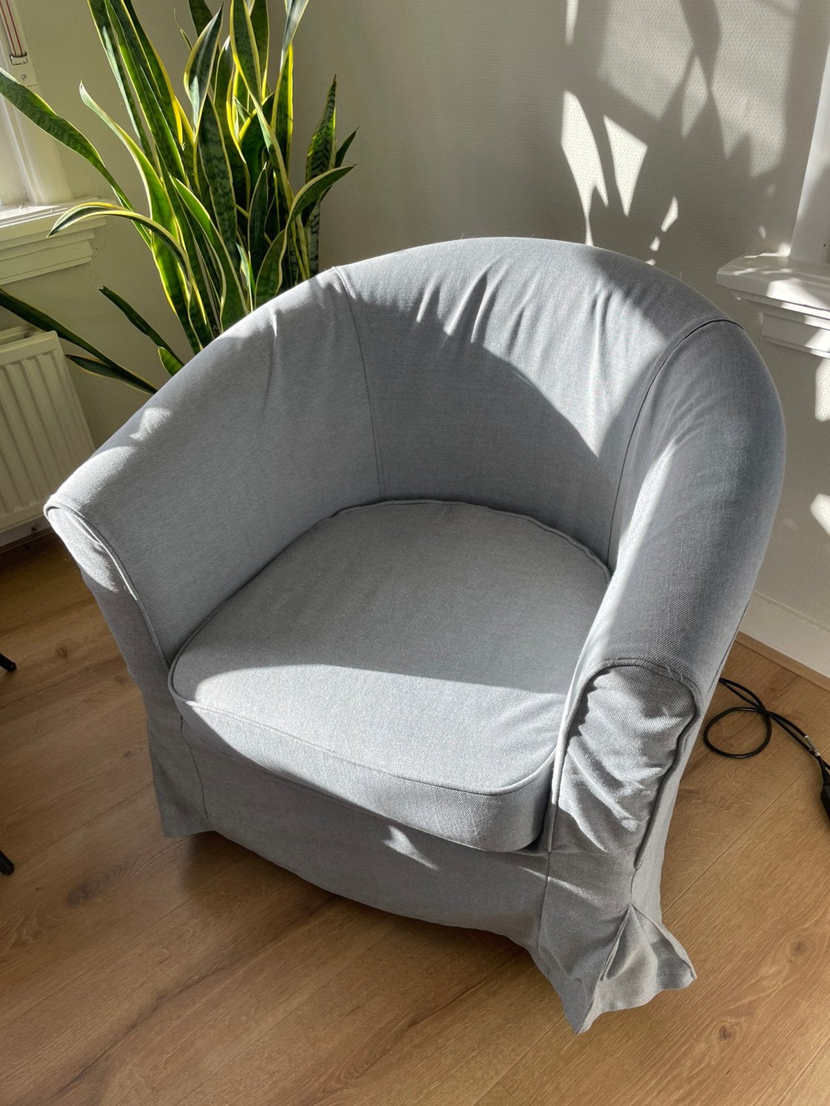 Fijn kuipstoeltje Thullsta van Ikea., Ophalen, Gebruikt, Eén, Stof
