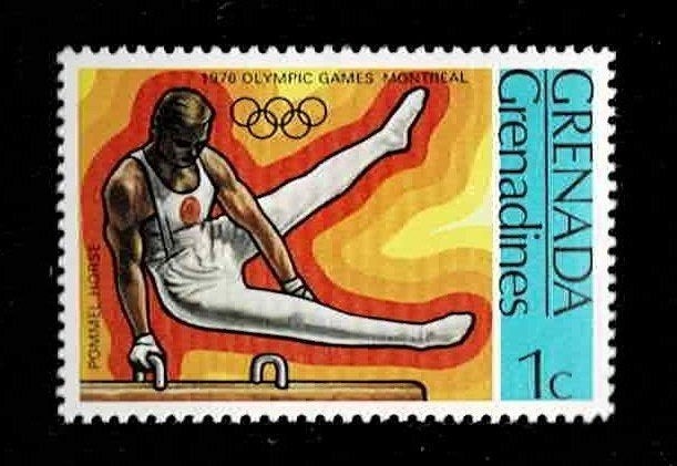 postzegel 171 Grenada Grenadines Olympische Spelen Turnen, Postzegels en Munten, Postzegels | Amerika, Ophalen of Verzenden, Postfris