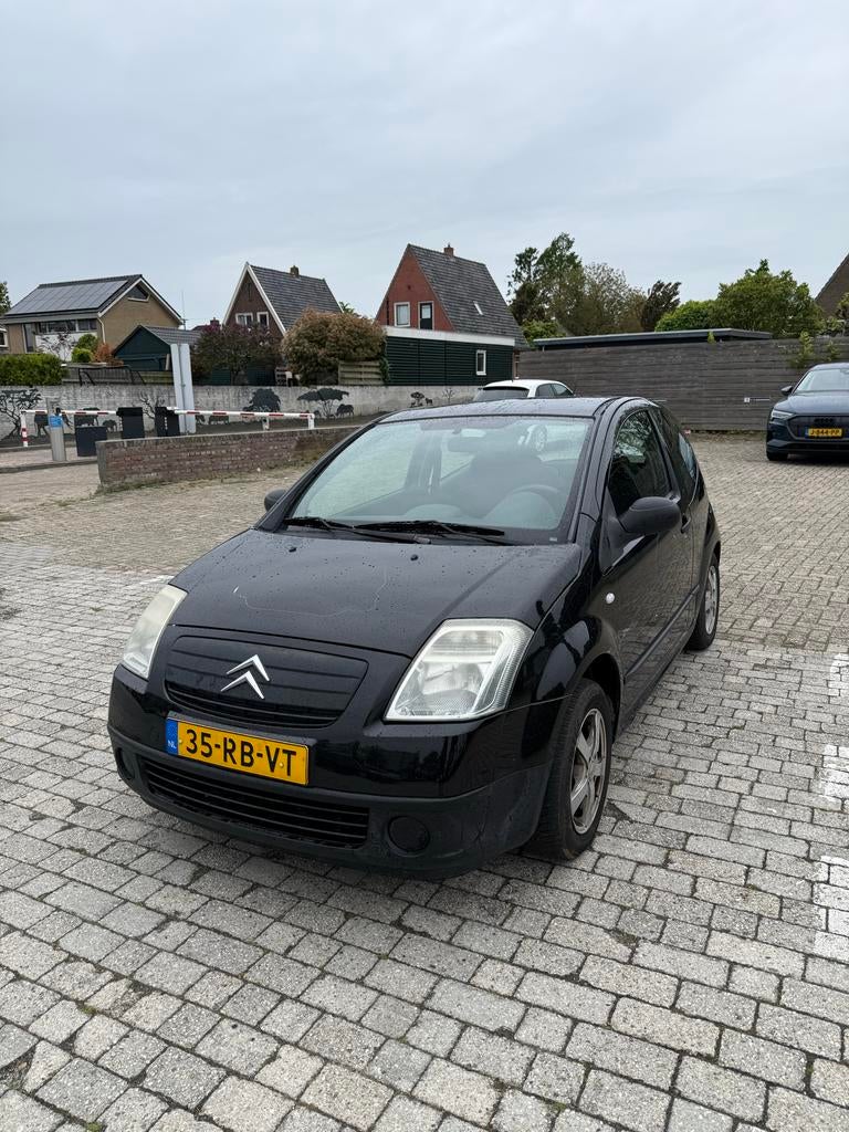 Citroën C2 1.1 I 2005 Zwart, Auto's, Citroën, Particulier, C2, Benzine, B, Hatchback, Handgeschakeld, Origineel Nederlands, Zwart