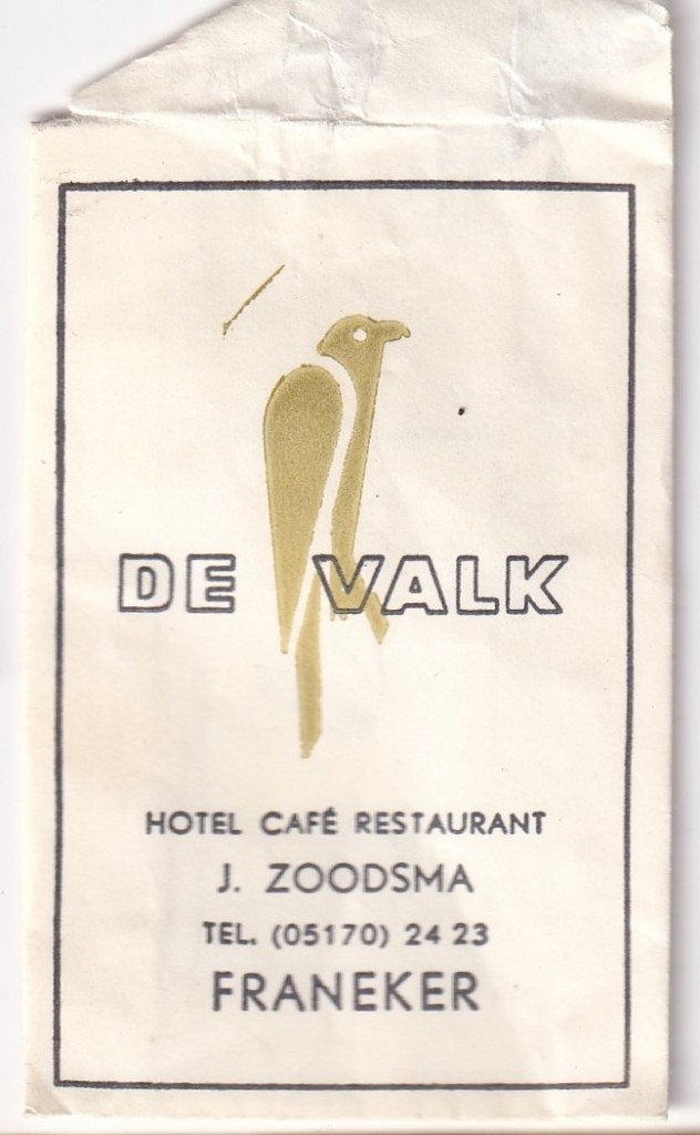Een paar suikerzakjes van Franeker, Verzamelen, Ophalen of Verzenden