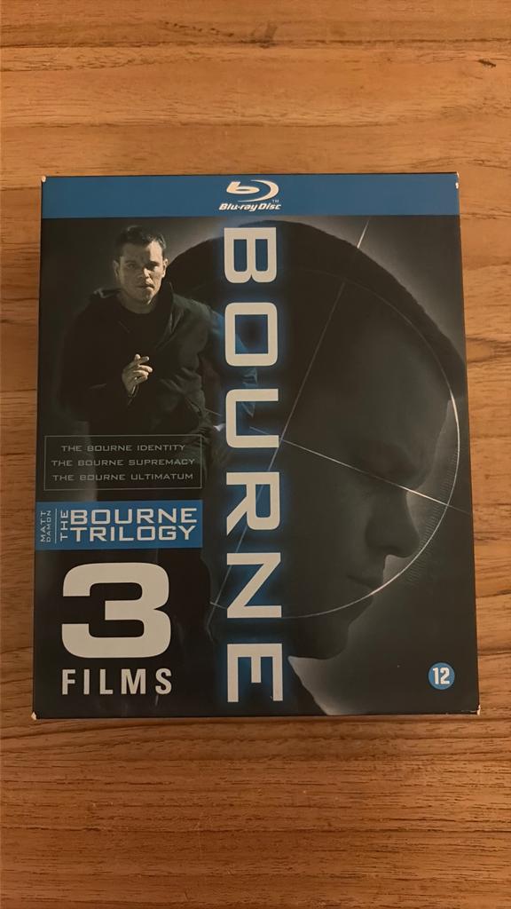 Bourne trilogy blu-ray boxset, Ophalen of Verzenden, Gebruikt, Actie, Boxset
