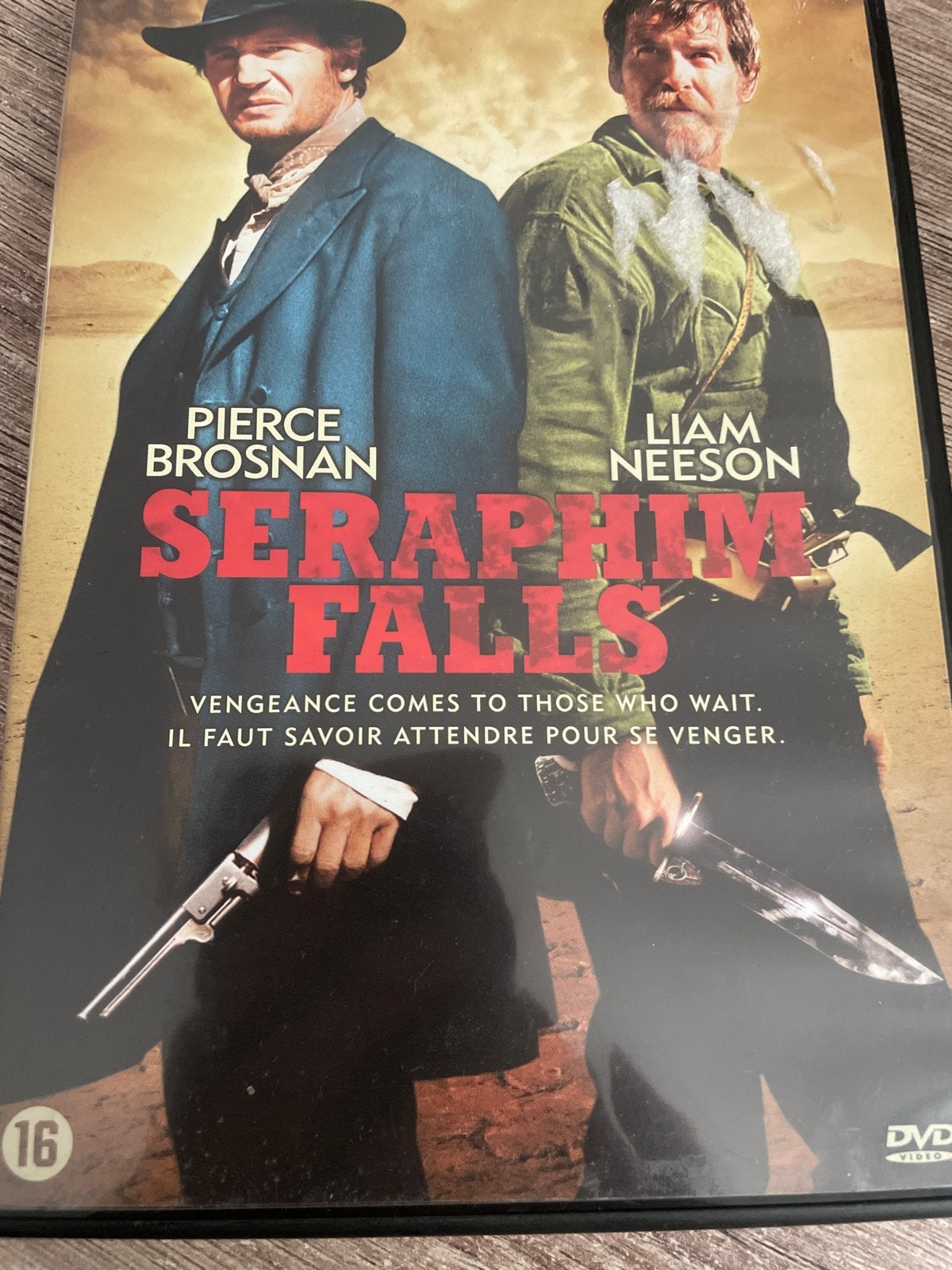 Seraphim Falls DVD - Actiethriller met Liam Neeson, Engels, Vanaf 16 jaar, Nederlands, Actiethriller