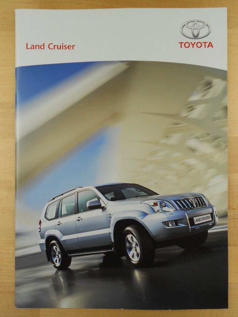 Toyota Landcruiser Brochure 2004 – Land Cruiser, Toyota, Ophalen of Verzenden, Zo goed als nieuw, Toyota